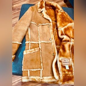 Men’s Pat Garrett Sickafus genuine Sheepskin coat size 42. Great condition.